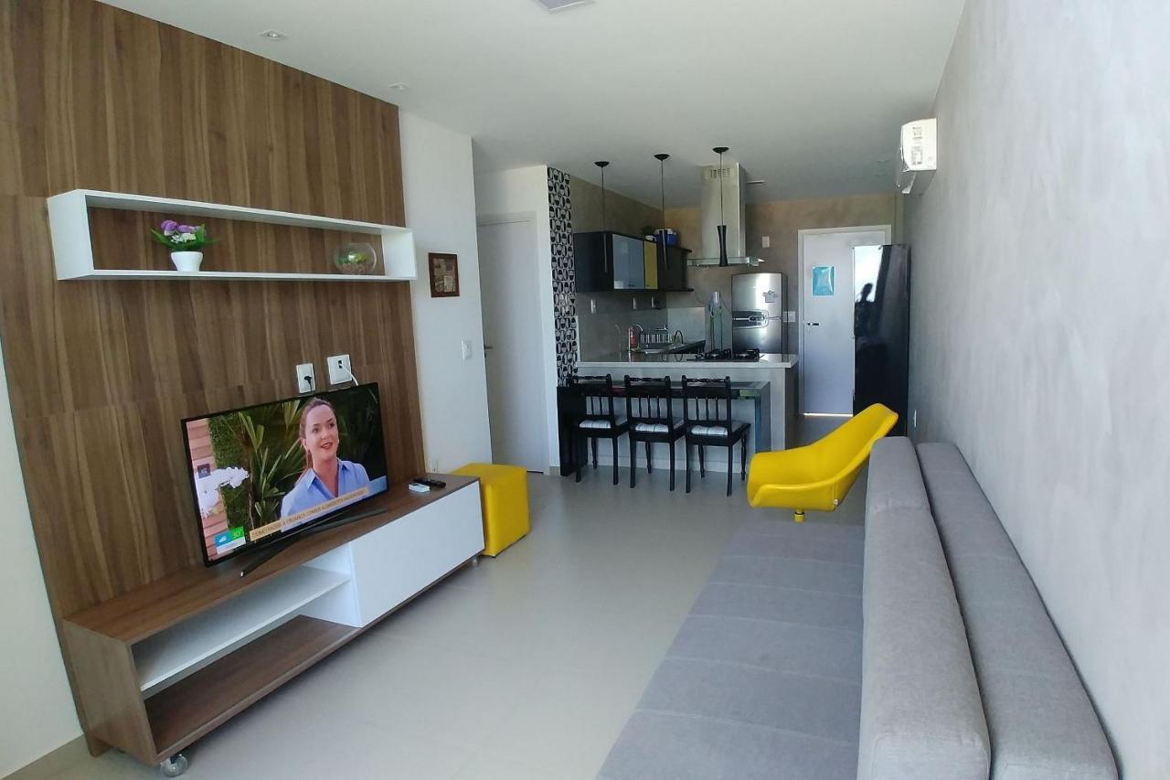 Apartamento Areias Do Mar ! Charmoso E Com Ar Na Sala A318 Barra de São Miguel Exterior foto