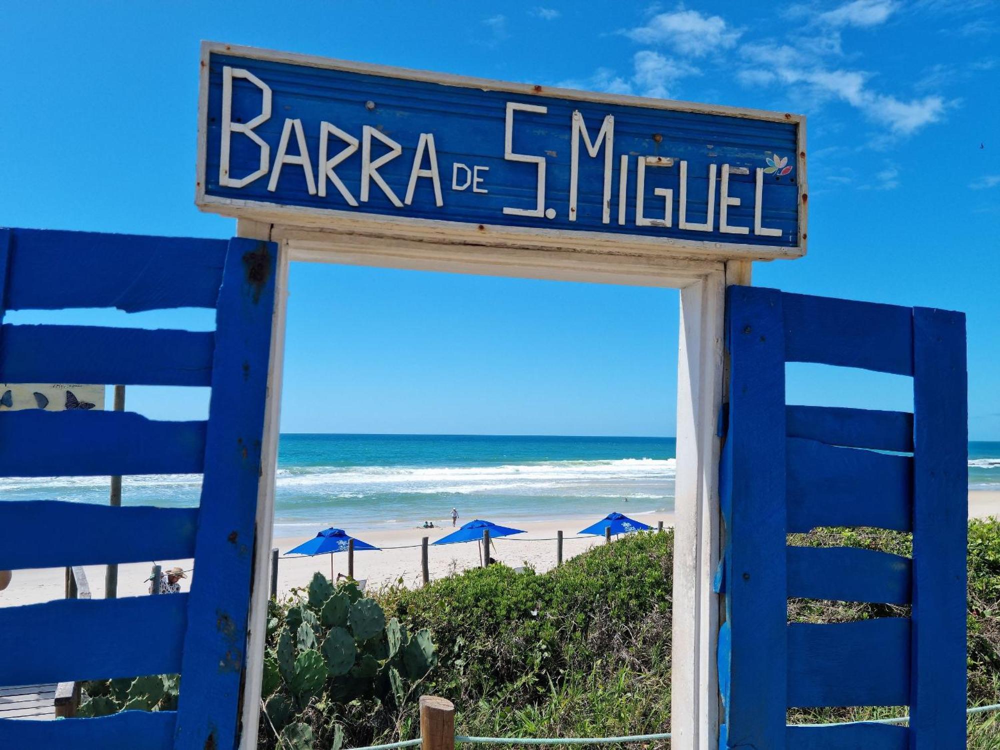 Apartamento Areias Do Mar ! Charmoso E Com Ar Na Sala A318 Barra de São Miguel Exterior foto